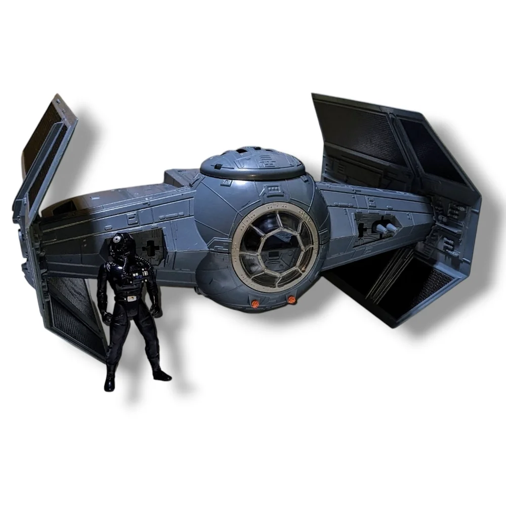 Star Wars Vintage 1997 Hasbro Imperial Tie Fighter w/Figurine